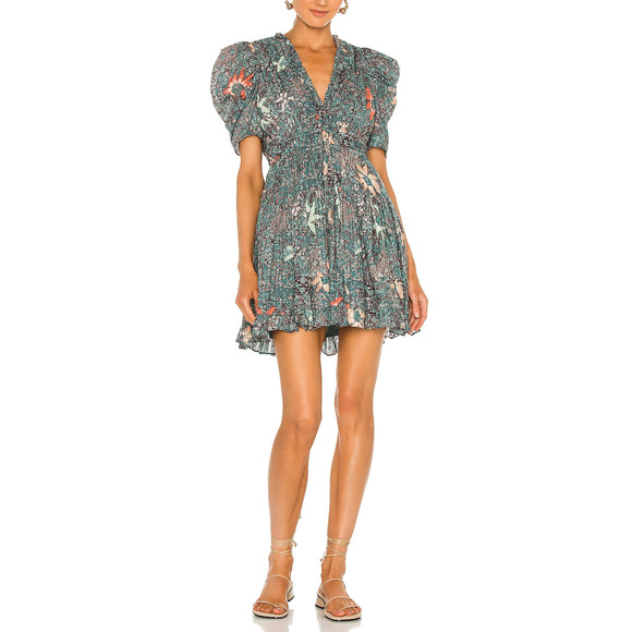 Ulla Johnson 'Sarai' Green Dress Size 0 - Picture 1 of 5
